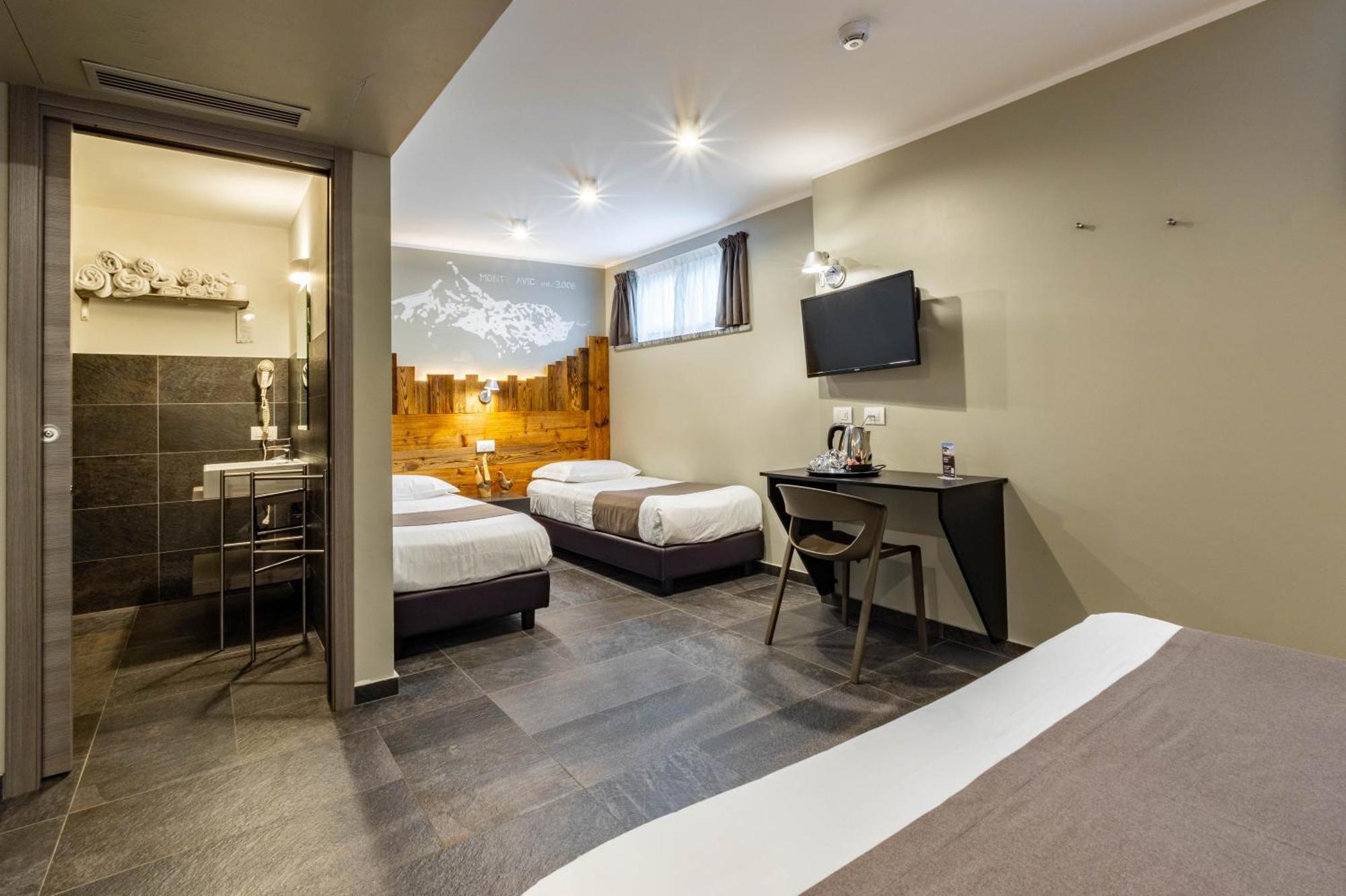 Monte Emilius Hotel Charvensod Ngoại thất bức ảnh