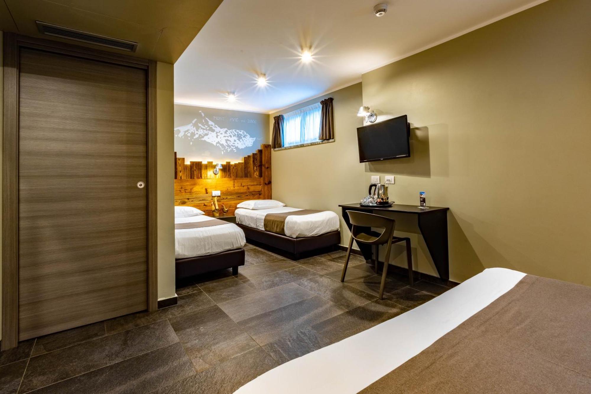 Monte Emilius Hotel Charvensod Ngoại thất bức ảnh